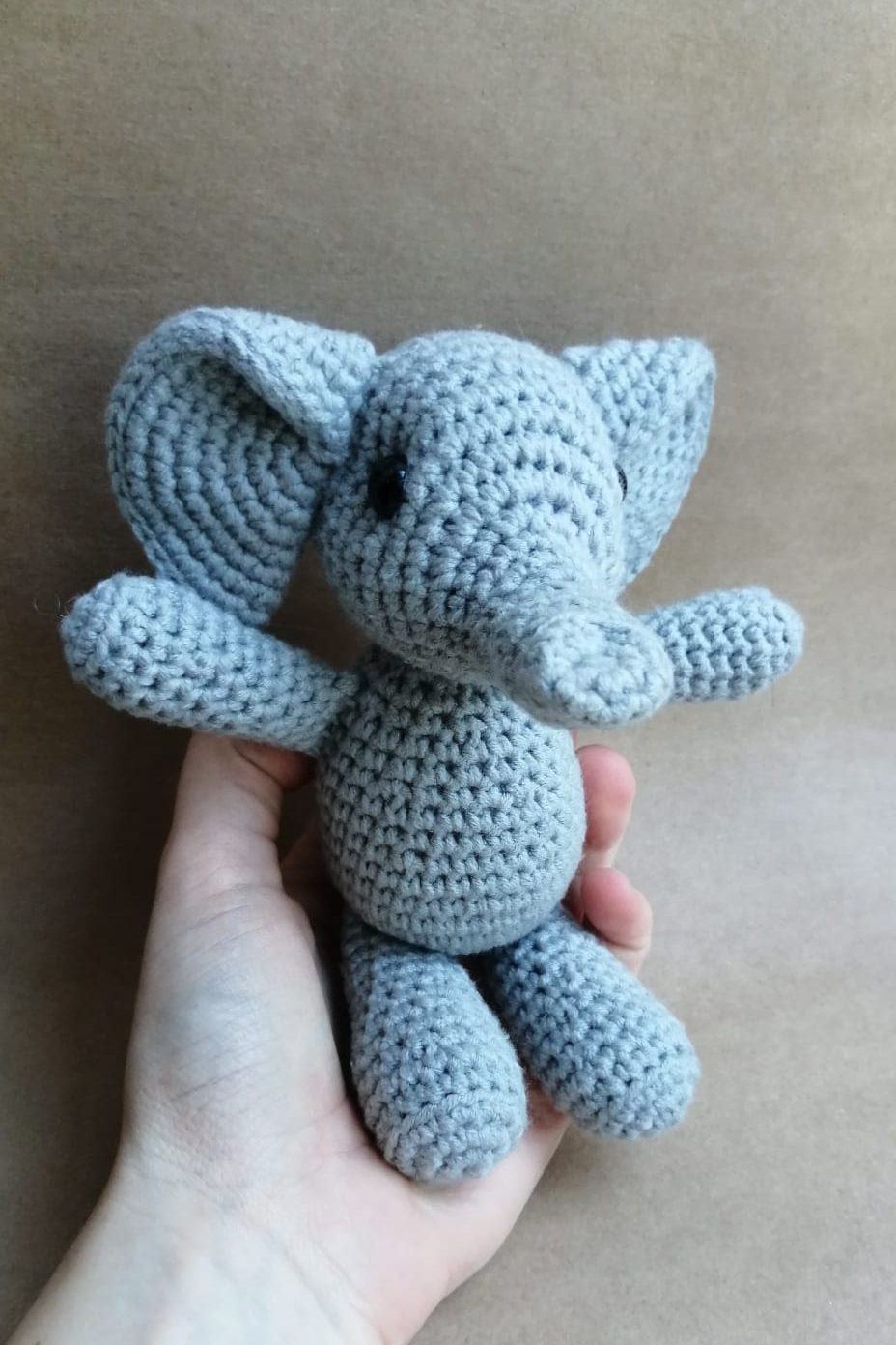 Baby Elephant Crochet Pattern - Speckled Tortoise